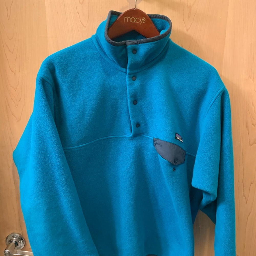 Men’s Patagonia Blue Synchilla, size medium